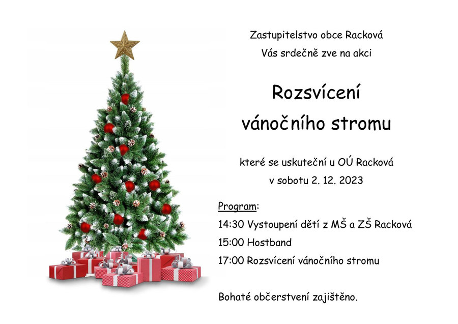 Rozsvcen vnonho stromu